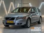 Volvo V50 2.0 Summum | AIRCO | CRUISE | TREKHAAK | NWE APK, Te koop, V50, Zilver of Grijs, Benzine