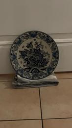 3 Handgeschilderde Delftsblauwe Borden, Ophalen