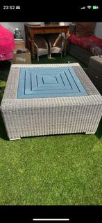 Salontafel voor buiten - Wicker, Tuin en Terras, Tuintafels, Ophalen, Gebruikt, Vierkant, Wicker