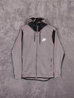 Nike Tech Hoodie Trui Maat M Vest Grijs Zwart Full Zip, Maat 48/50 (M), Zwart, Nike, Ophalen of Verzenden