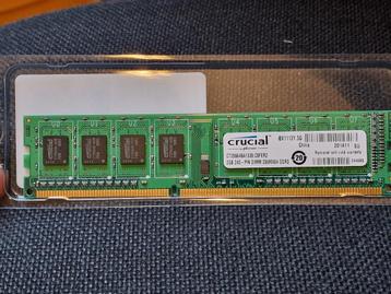 Crucial DDR3 2GB beschikbaar voor biedingen