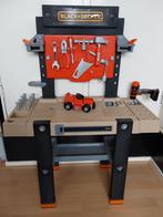 Smoby Black en Decker werkbank, Ophalen of Verzenden, Zo goed als nieuw, Knutselen
