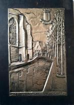 Beiaardiershuisje aan de Kerkstraat in Delft, Minder dan 50 cm, Gebruikt, Ophalen of Verzenden, Schilderij