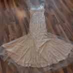 Beige jurk van Soky&Soke, Maat M, Kleding | Dames, Jurken, Maat 38/40 (M), Beige, Ophalen of Verzenden, Gedragen