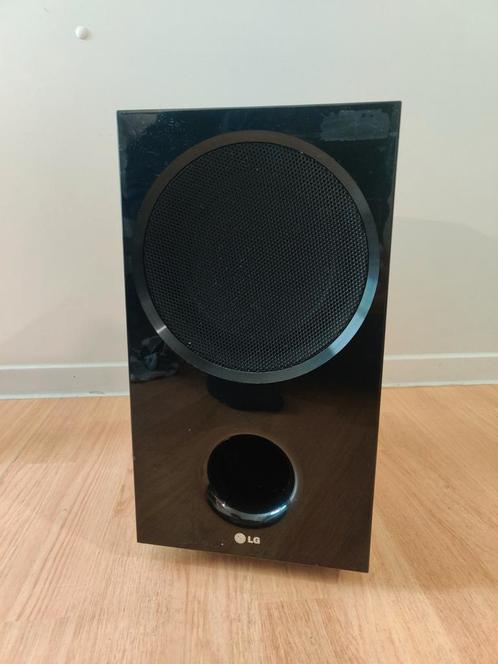 subwoofer van LG model SH96TZ-W, Audio, Tv en Foto, Luidsprekers, Zo goed als nieuw, Subwoofer, 120 watt of meer, Overige merken