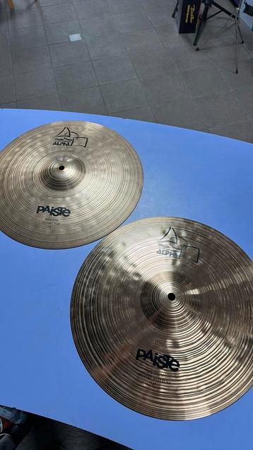 Paiste Alpha 14” Hi-Hat Set – Topstaat, vintage klank beschikbaar voor biedingen