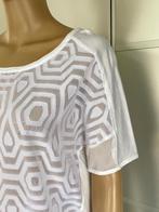 J343 Expresso maat S=36 blouse top shirt wit, Expresso, Wit, Ophalen of Verzenden, Zo goed als nieuw