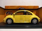 Volkswagen Beetle Kever geel Gate metal new 1:18 KRD, Overige merken, Ophalen of Verzenden, Zo goed als nieuw, Auto