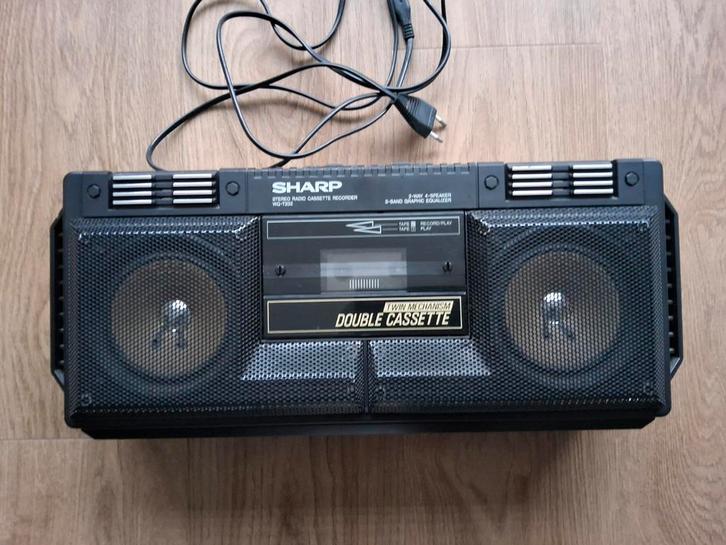 Sharp WQ-T232H Radio Cassette Recorder, Audio, Tv en Foto, Radio's, Niet werkend, Radio, Ophalen