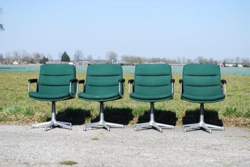Artifort stoelen Geoffrey Harcourt groen (4) beschikbaar voor biedingen