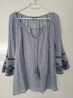 Ibiza blouse mt 40, Maat 38/40 (M), Blauw, Ophalen of Verzenden, Zo goed als nieuw