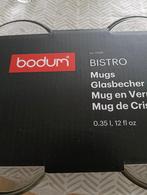bodum bistro muchs 0,35 ltr, Huis en Inrichting, Keuken | Servies, Ophalen, Nieuw, Glas, Overige stijlen