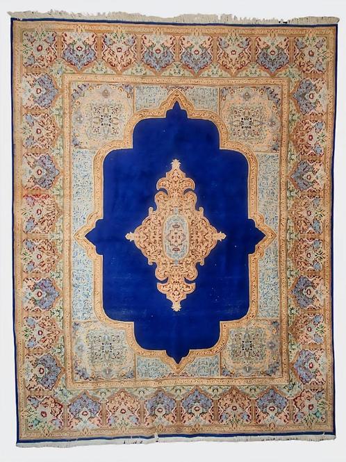 Groot Perzisch tapijt Kirman 345x265 wollen vloerkleed iran, Huis en Inrichting, Stoffering | Tapijten en Kleden, Zo goed als nieuw
