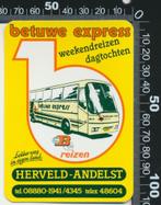 Sticker: Betuwe Express - Herveld (3), Verzamelen, Stickers, Overige typen, Ophalen of Verzenden, Zo goed als nieuw