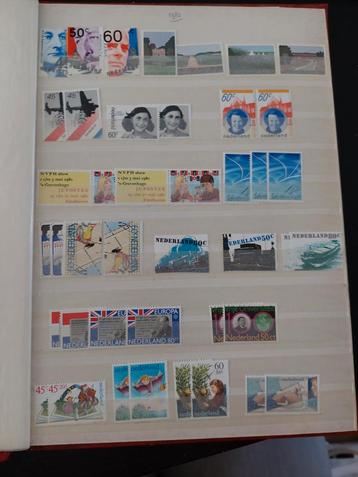 Postzegels van Nederland complete jaargangen 1980 - 1988