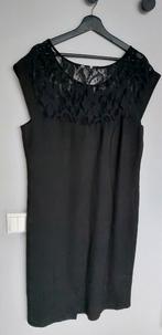 Zwarte Junarose jurk met kanten details, Junarose, Zwart, Maat 46/48 (XL) of groter, Ophalen of Verzenden