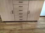 Bureau kastje 2 draaideurtjes en 6 laden afm 153x42xh=83cm, Huis en Inrichting, Kasten | Dressoirs, Ophalen, Zo goed als nieuw