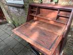Oud houten bureautje met klep, Ophalen