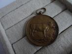 Bronzen penning fokveedag Ijzendijke 1939 3e prijs, Nederland, Overige materialen, Ophalen of Verzenden