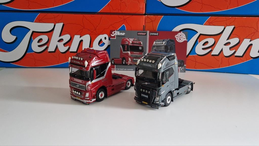 Weeda Volvo Titan Set - Tekno, Ophalen of Verzenden, Nieuw, Bus of Vrachtwagen, Tekno