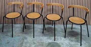 22 x Ikea Korpo design stoelen hout Artek stijl cafestoelen  beschikbaar voor biedingen