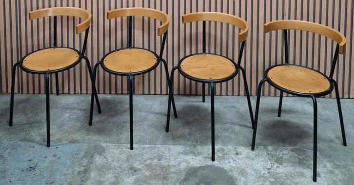 22 x Ikea Korpo design stoelen hout Artek stijl cafestoelen, Huis en Inrichting, Stoelen, Zo goed als nieuw, Vijf, Zes of meer stoelen