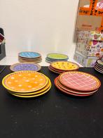 18 gebaksschotels uni servies blond Amsterdam, Blond Amsterdam, Ophalen of Verzenden, Zo goed als nieuw, Bord(en)