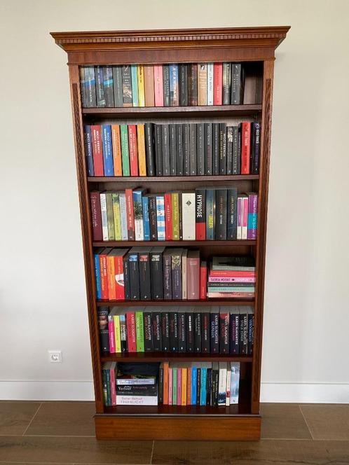 Schitterende Mahoniehouten boekenkast in Engelse stijl, Huis en Inrichting, Kasten | Boekenkasten, Zo goed als nieuw, Ophalen
