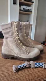 Legerschoenen 44 met stalen neus nieuw, Ophalen of Verzenden, Nieuw, Zwart, Werkschoenen