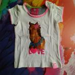 Leuk nieuw shirtje met afdruk paard mt 68 BabyBlue, Kinderen en Baby's, Babykleding | Maat 68, Nieuw, Meisje, Shirtje of Longsleeve