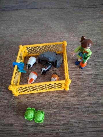 Playmobil 4794 Dierenverblijf met Figuur en Dieren beschikbaar voor biedingen