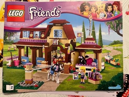 LEGO 41126 Friends Heartlake paardrijclub incl. vele extra's, Kinderen en Baby's, Speelgoed | Duplo en Lego, Zo goed als nieuw