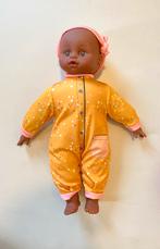 Pop met donkere huidskleur  >44 cm, Ophalen of Verzenden, Zo goed als nieuw, Babypop