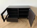 Ikea tv-meubel televisiemeubel donker hout 120x42x74, Ophalen, Gebruikt