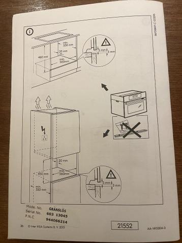IKEA combimagnetron/ heteluchtoven - afbeelding 6