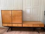 Vintage Hoog/Laag Buffet - 1955, Huis en Inrichting, Kasten | Buffetkasten, Ophalen, Gebruikt, 100 tot 150 cm, 150 tot 200 cm
