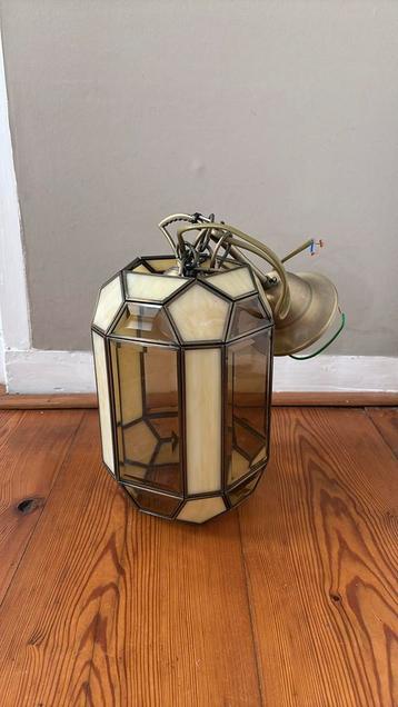 Glas in lood lamp beschikbaar voor biedingen