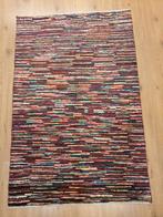 Handgeknoopt oosters tapijt modern stripes 136x90, Info@SlatsAntiek.nl, 100 tot 150 cm, Perzisch, Vof Slats Antiek