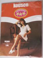 vintage nylons kousen 3 sterren Desiree, Stay-up kousen, Verzenden, Zwart, Nieuw