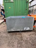 2x grote Opslag bakken, sorteerbak 150x150cm gegalvaniseerd, Ophalen, Gebruikt, 250 mm of meer, Overige typen