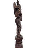 Antiek houten beeld van Mohini (Vishnu) – Zuid-India, Ophalen of Verzenden, Gebruikt