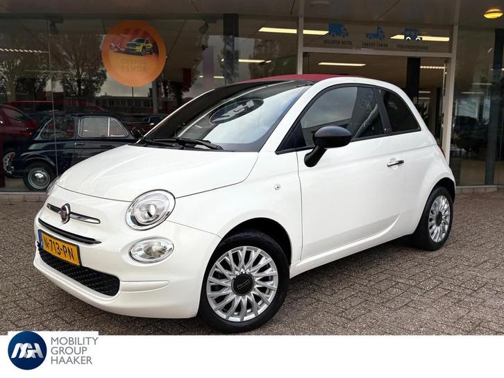 Fiat 500 C 1.0 Hybrid Cult | Lage kilometerstand | Clima | C, Auto's, Fiat, Bedrijf, Te koop, 500C, ABS, Airbags, Airconditioning
