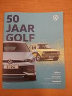 folder Volkswagen golf 50 jaar bijzonder deze folder !, Ophalen of Verzenden, Nieuw, Volkswagen