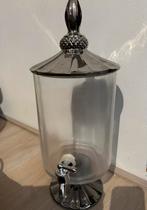 Glazen Limonade Dispenser met Kraan, Ophalen of Verzenden, Zo goed als nieuw