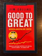 Jim Collins - Good to great, Sociale wetenschap, Jim Collins, Ophalen of Verzenden, Zo goed als nieuw