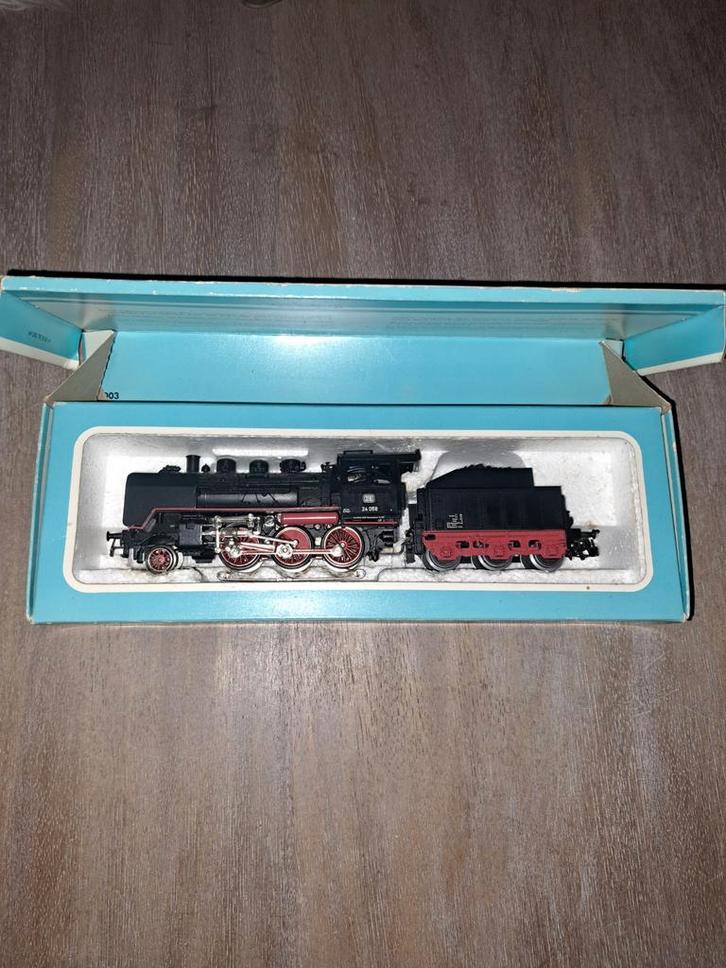 Marklin 3003 Stoomlocomotief met OVP, Hobby en Vrije tijd, Modeltreinen | N-Spoor, Gebruikt, Locomotief, Wisselstroom, Overige merken
