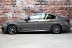 BMW 5 Serie Sedan 520i High Executive M Sport Pakket Automaa, Auto's, Te koop, Zilver of Grijs, Gebruikt, 750 kg