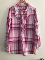 America Today roze ruit geruite blouse maat XL 42/44, Kleding | Dames, America Today, Roze, Zo goed als nieuw, Maat 46/48 (XL) of groter