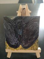 Abstract Acrylverf Kunstwerk - 7x7cm, Ophalen of Verzenden