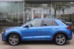 Volkswagen T-Roc 1.5 TSI R-Line 150pk | ACC | DAB | Rijstroo, 4 cilinders, Blauw, Origineel Nederlands, Bedrijf